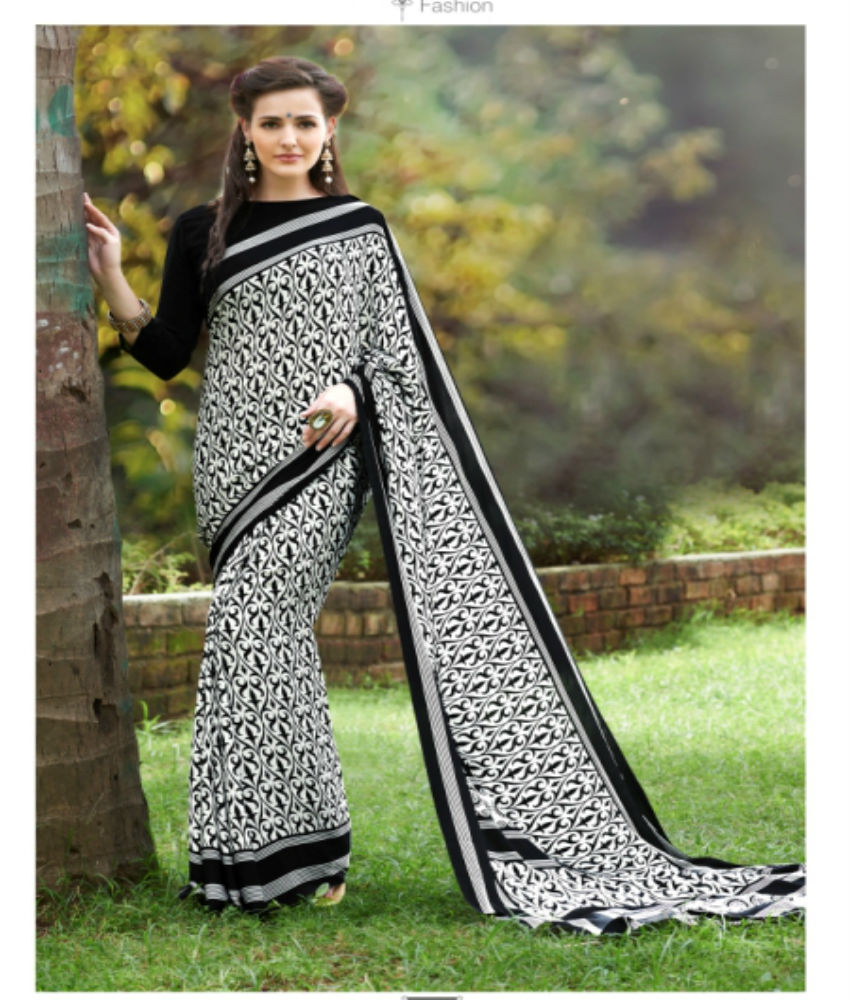 Italia Silk Pure Crape Silk Angelic Designer Sarees
