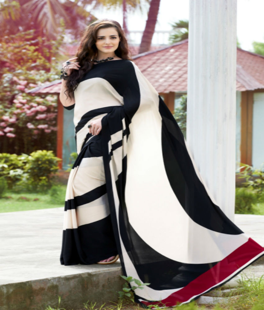 Italia Silk Pure Crape Silk Angelic Designer Sarees