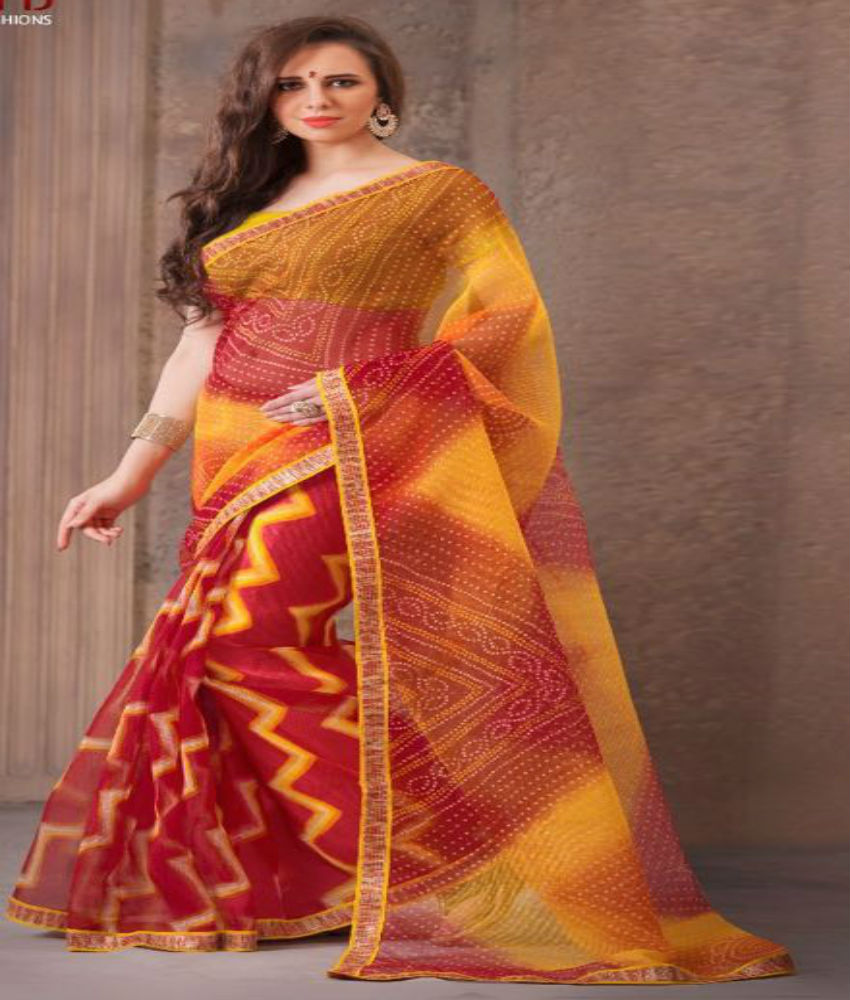 Dulhaniya Pure Poly Cotton Saree