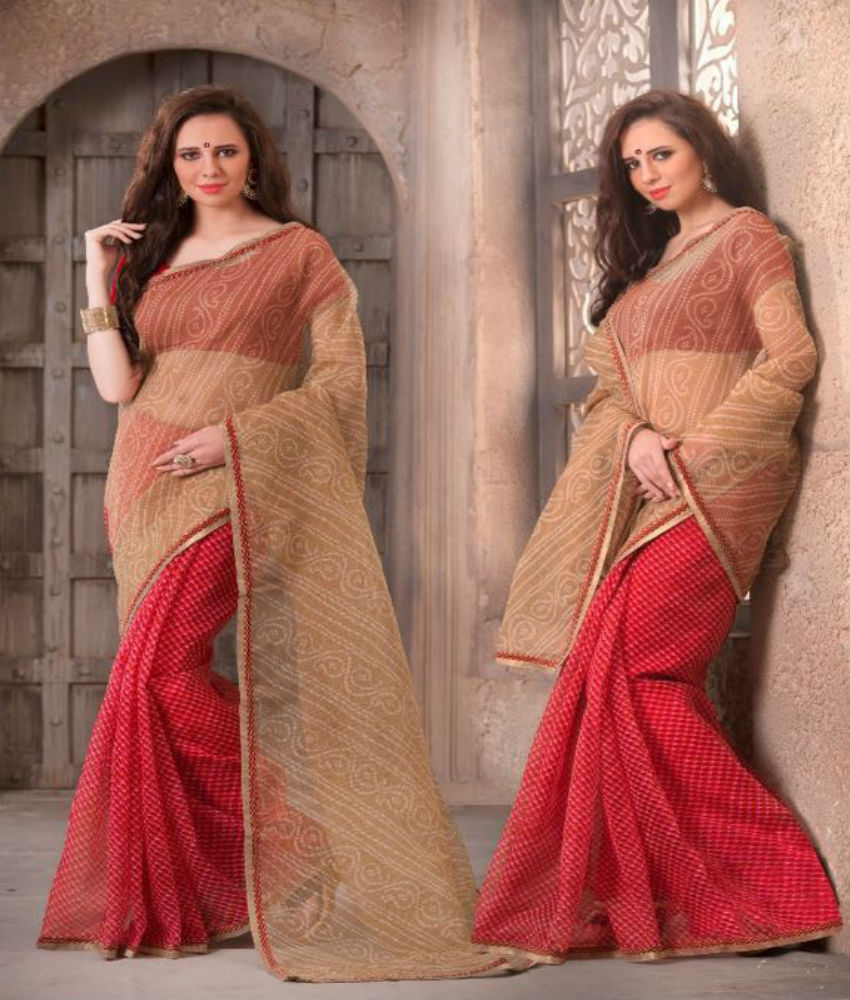 Dulhaniya Pure Poly Cotton Saree