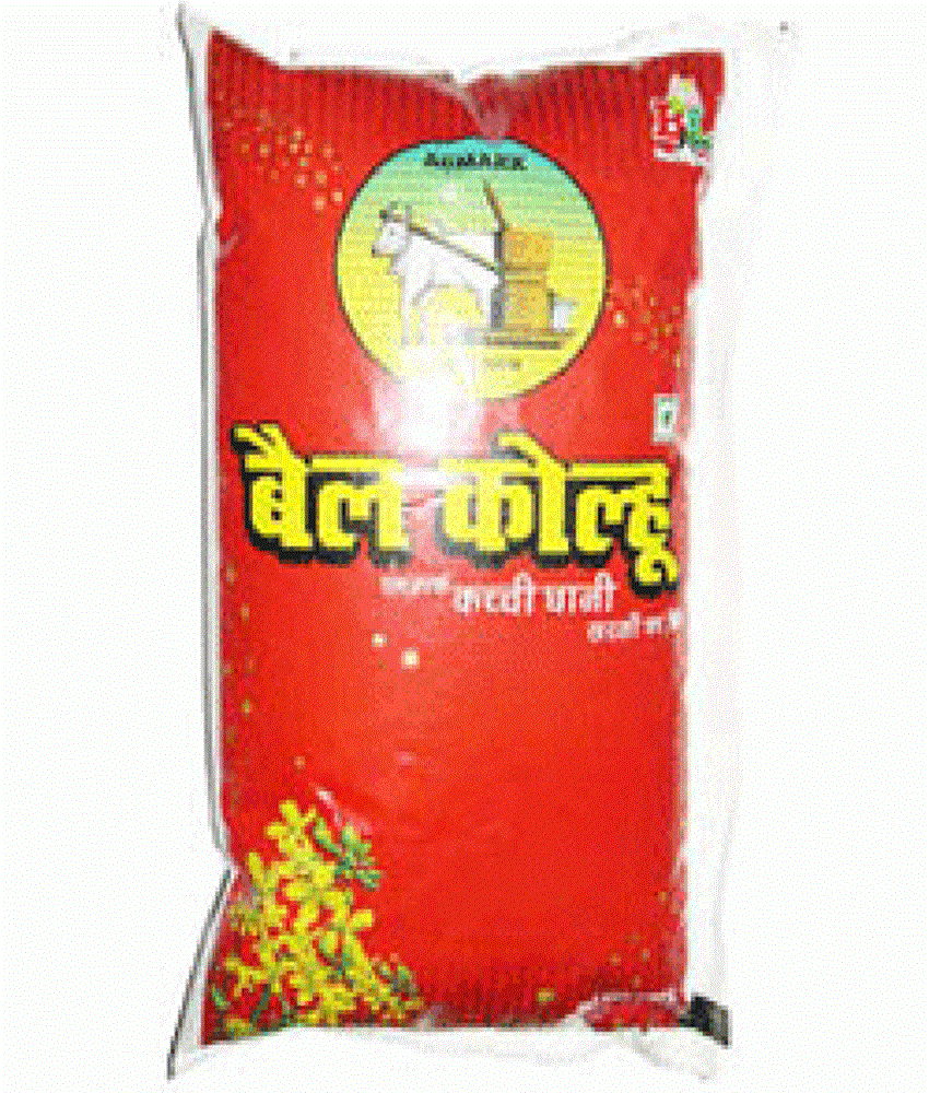Bail Kolhu Mustard Oil Pouch
