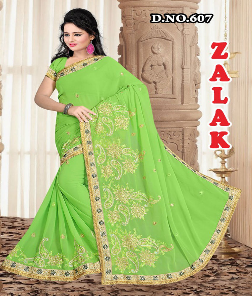 Zalak Exquisite Georgette Saree