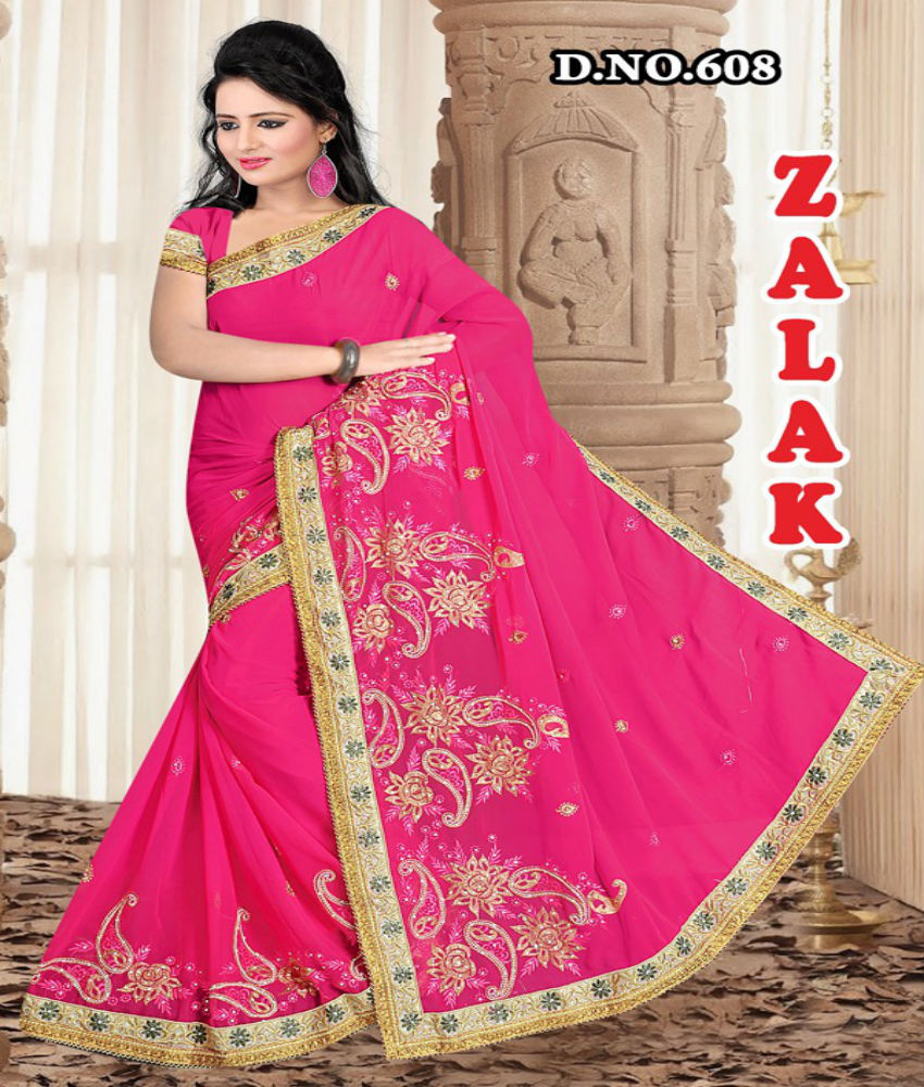 Zalak Exquisite Georgette Saree