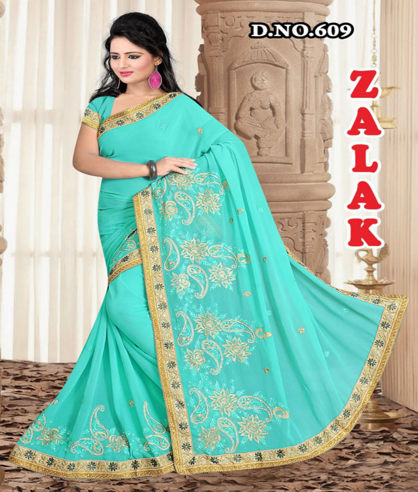 Zalak Exquisite Georgette Saree