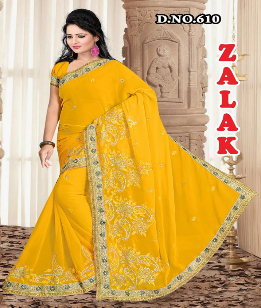 Zalak Exquisite Georgette Saree