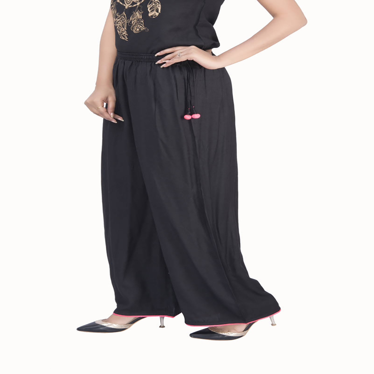 Cotton Printed Long Palazzo