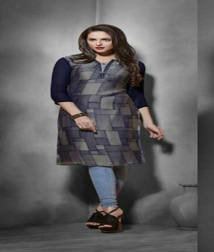 Dark Fantasy Georgette designer kurti