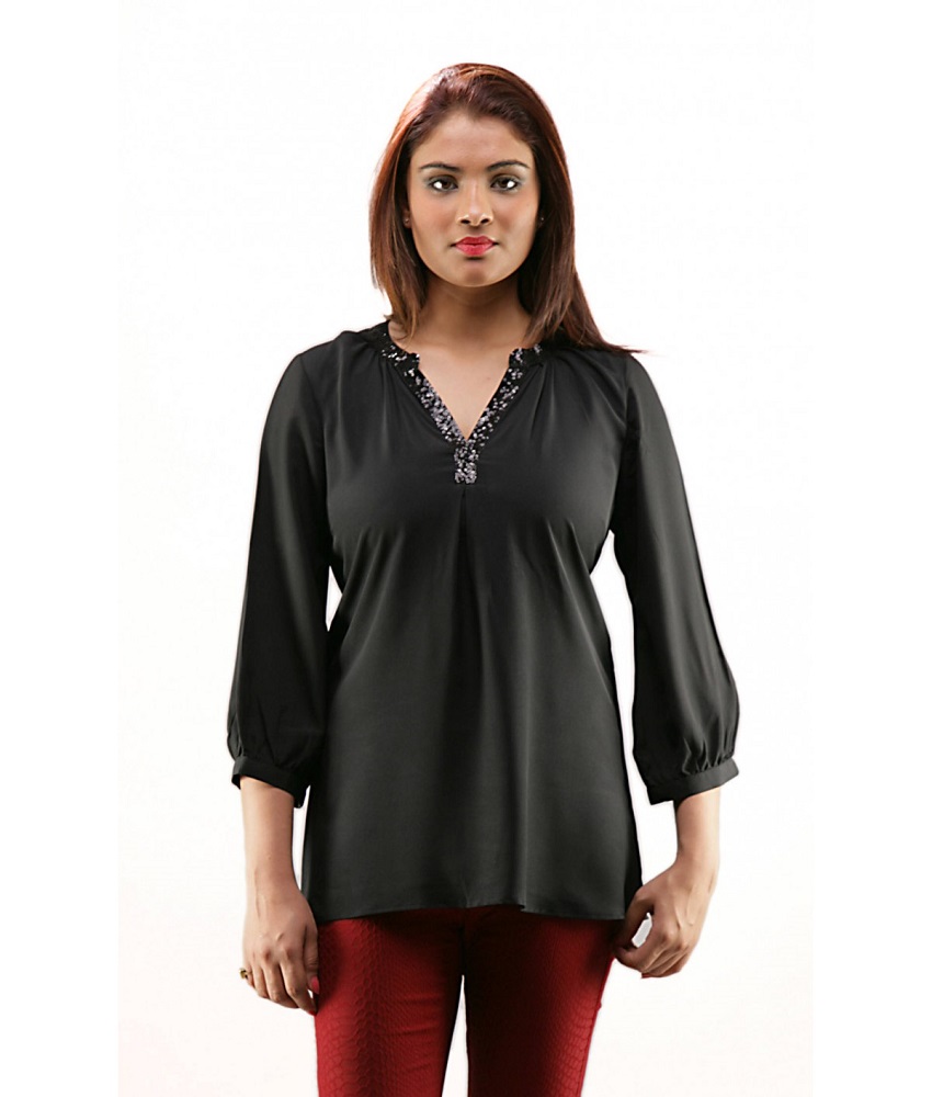 Baba Sequin Top