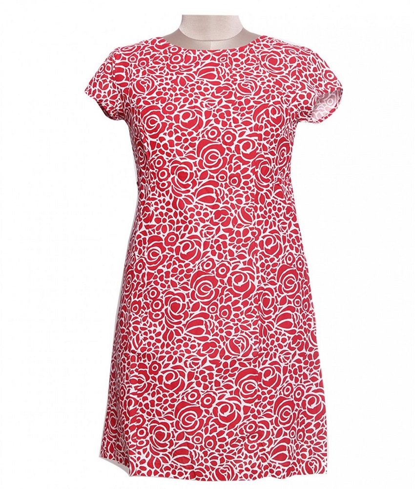 Ganpati  Floral  Dress