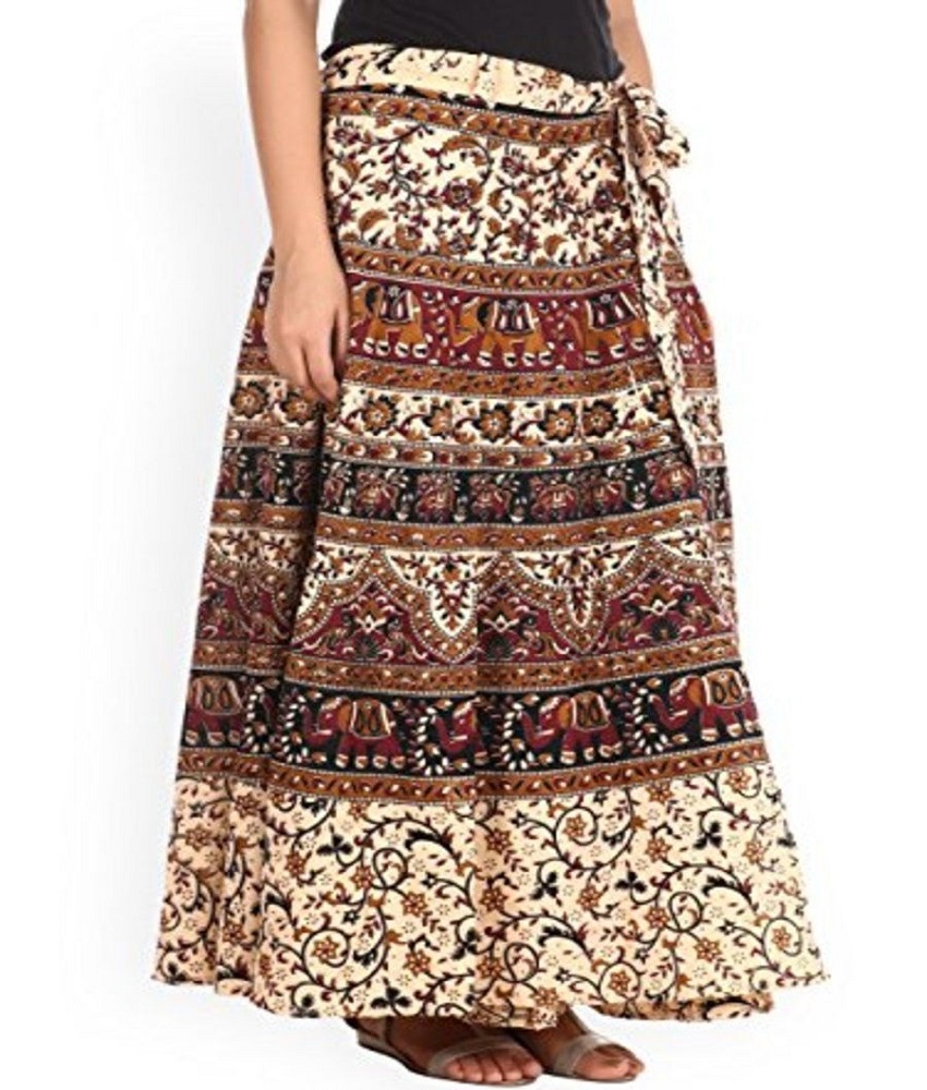 Cotton Printed Skirt