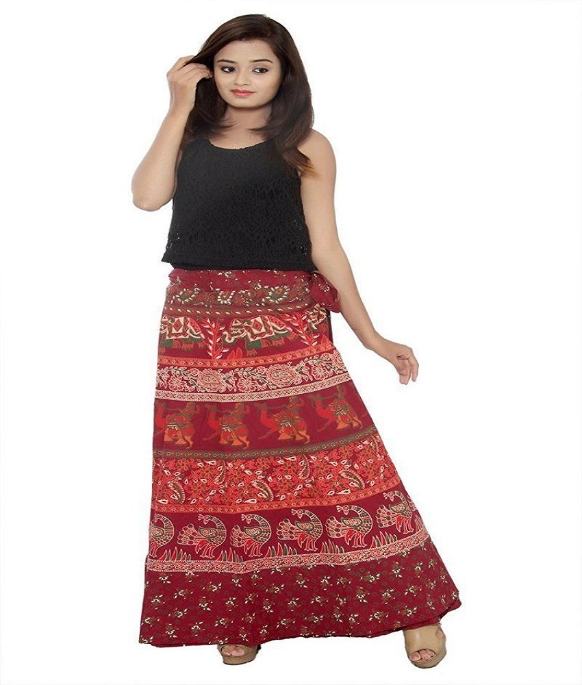 Cotton Printed Skirt