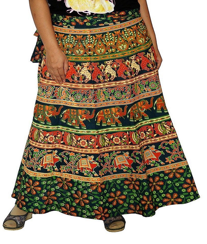 Cotton Printed Skirt