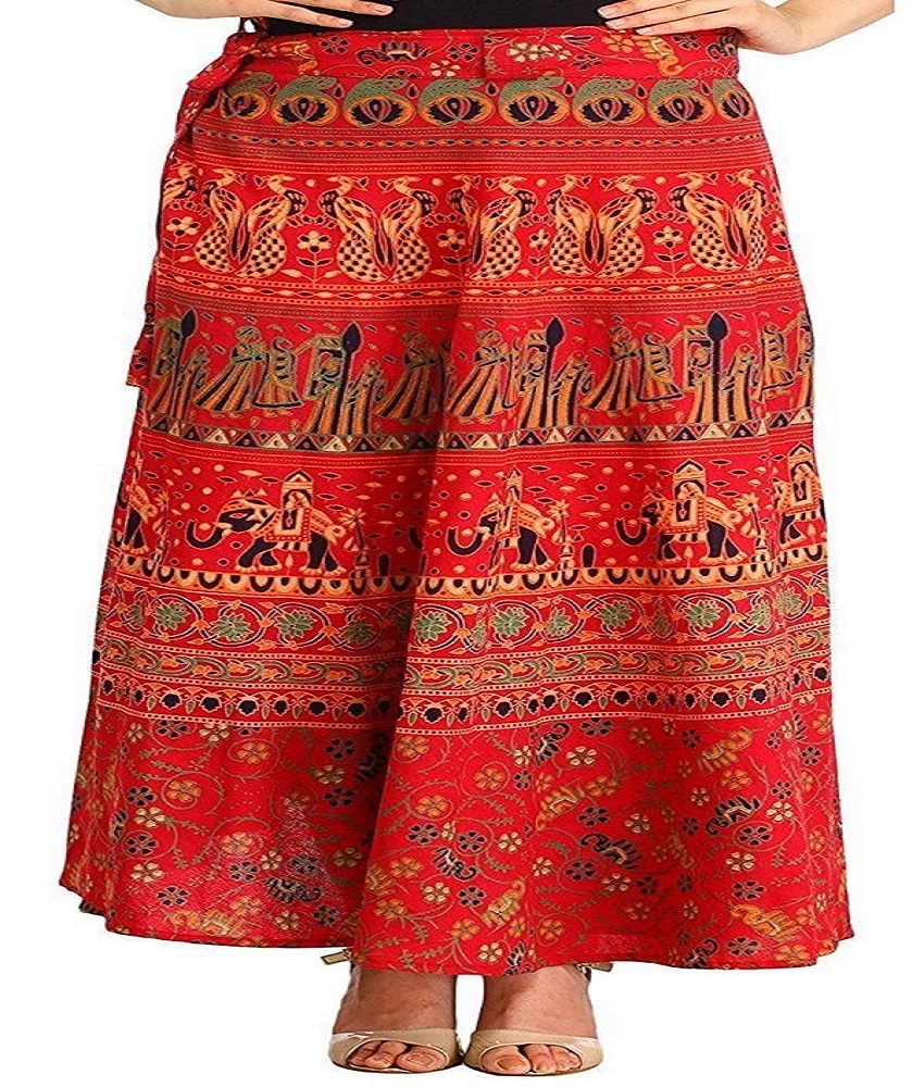 Cotton Printed Skirt