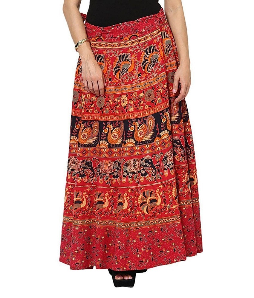 Cotton Printed Skirt