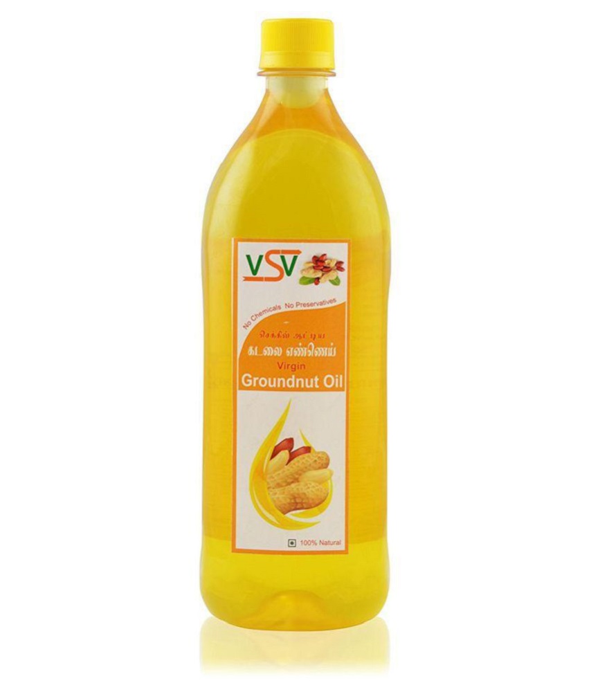 VSVOILS VIRGIN Groundnut Oil 