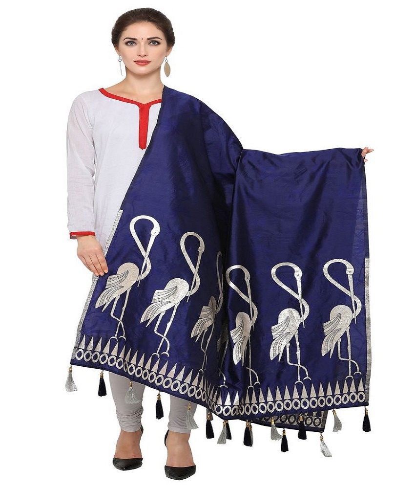 Art Silk Banarasi Dupatta