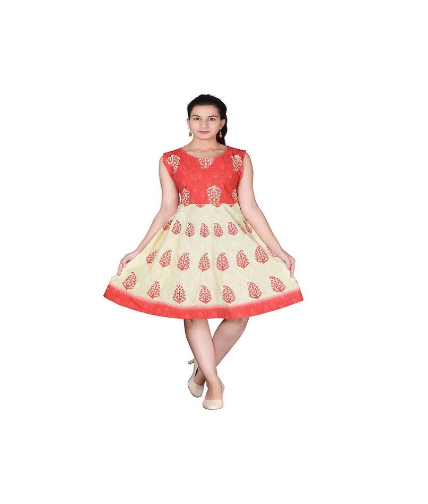 Cotton 40x40 Printed Dress