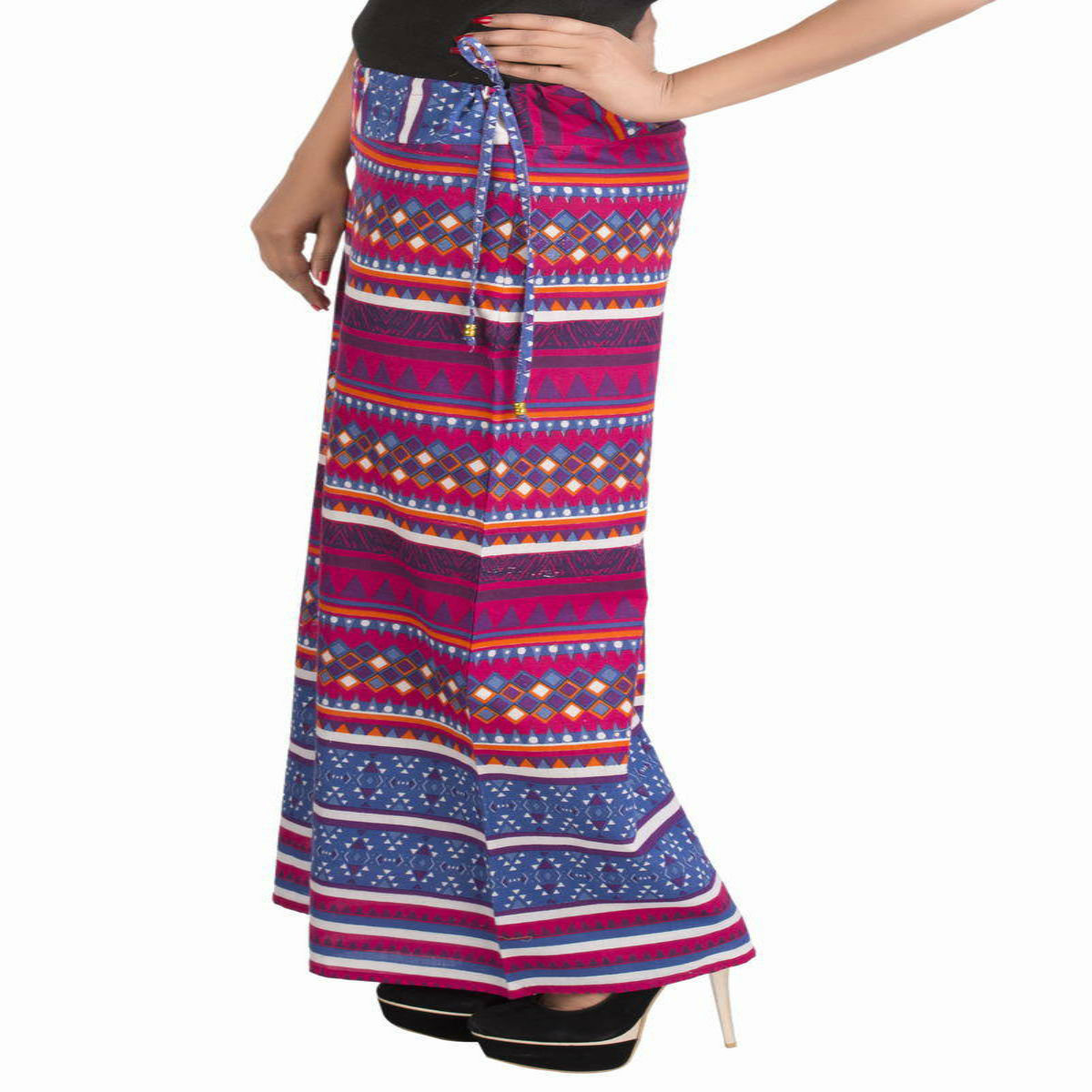 Cotton Printed Long Palazzo