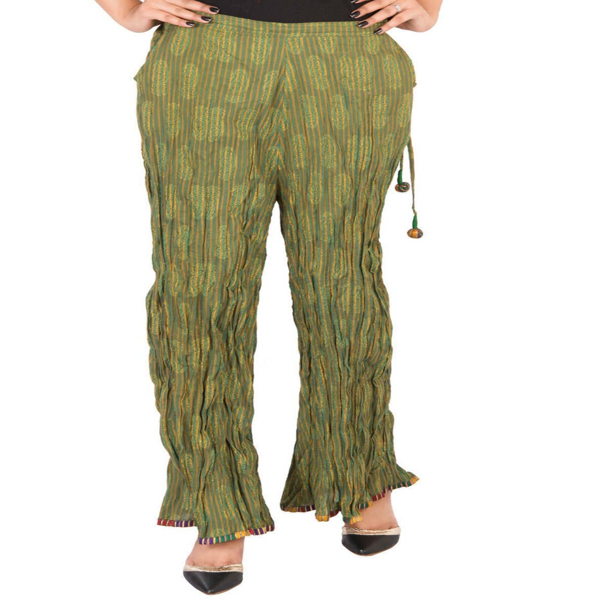Cotton Printed Long Palazzo